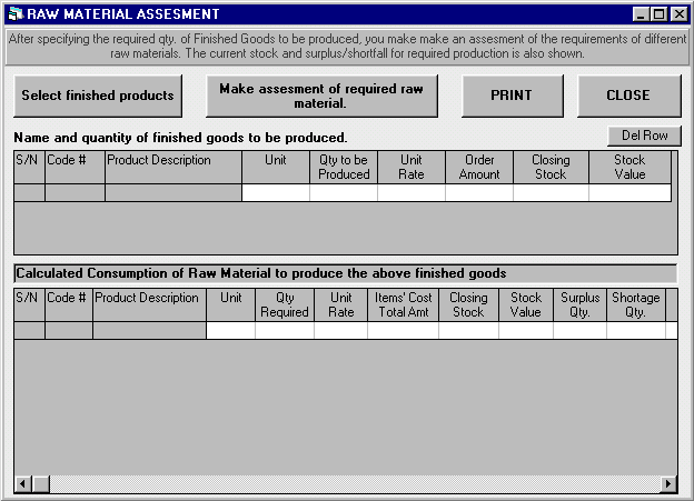 Manufacturing Inventory Control Software, Industry Specific Software, Accounting, ERP, CRM Software for Industry, Industry Software, ERP, CRM and Accounting Software for Industry, Manufacturing units. Modules : Customers, Suppliers, Inventory Control, Sales, Purchase, Accounts & Utilities. Free Trial Download