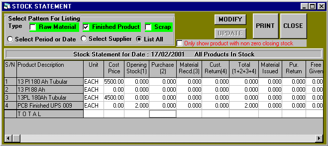 Accounting Industry, Industry Specific Software, Accounting, ERP, CRM Software for Industry, Industry Software, ERP, CRM and Accounting Software for Industry, Manufacturing units. Modules : Customers, Suppliers, Inventory Control, Sales, Purchase, Accounts & Utilities. Free Trial Download