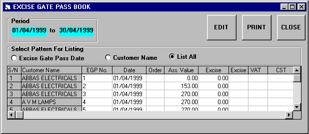 Inventory Control Software for Catering Industry, Industry Specific Software, Accounting, ERP, CRM Software for Industry, Industry Software, ERP, CRM and Accounting Software for Industry, Manufacturing units. Modules : Customers, Suppliers, Inventory Control, Sales, Purchase, Accounts & Utilities. Free Trial Download